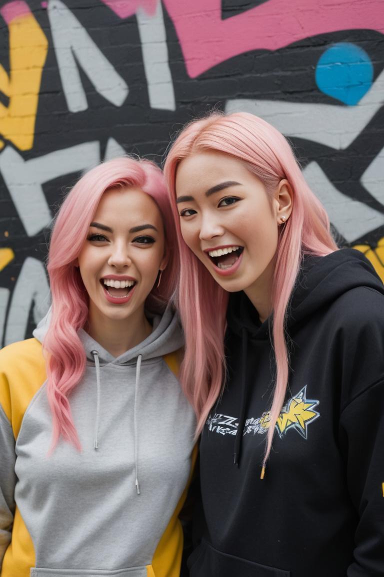 Photify AI prompt preview for Hilarious Hoodie Pair pack - 240 - 2025-12-29T09:09:15.466Z