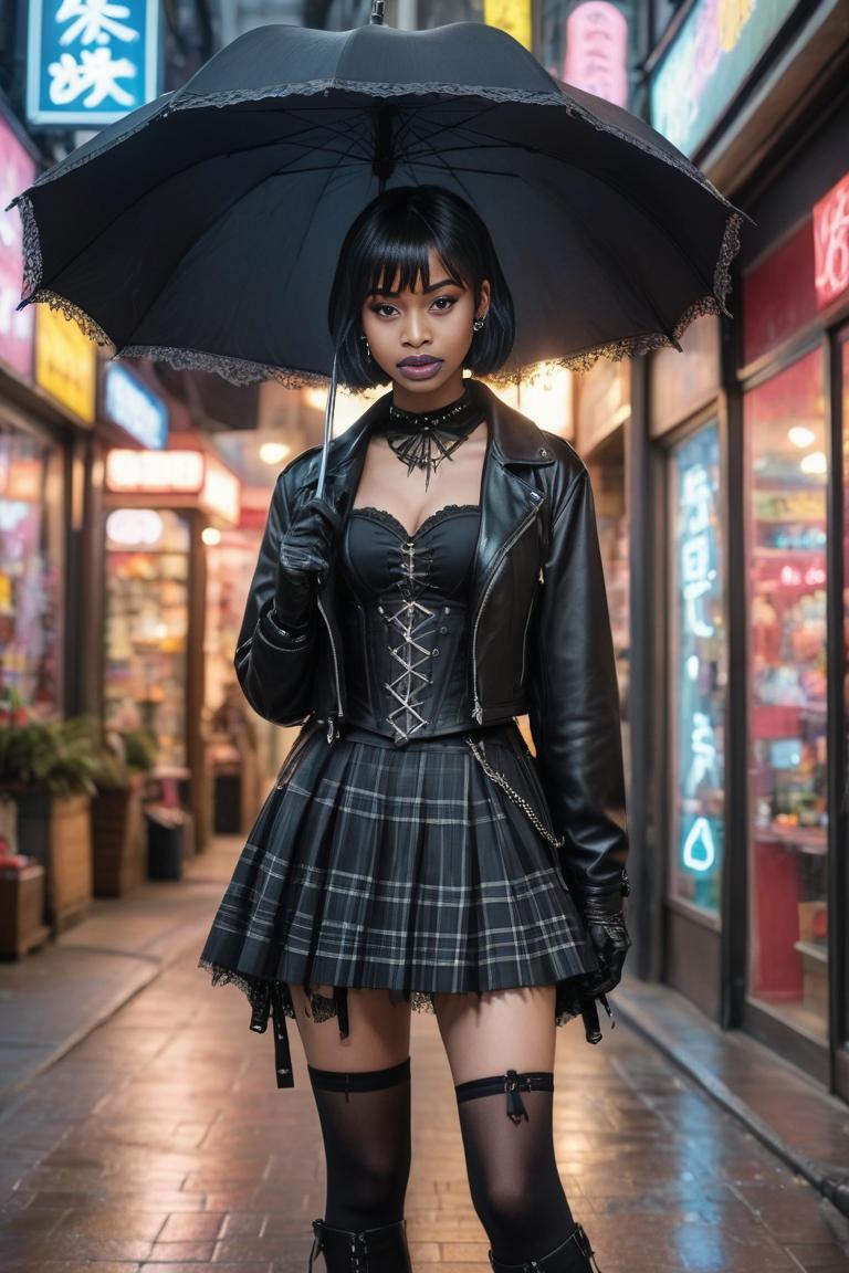 Photify AI prompt preview for Gothic Harajuku pack - 240 - 2025-04-26T17:03:37.671Z