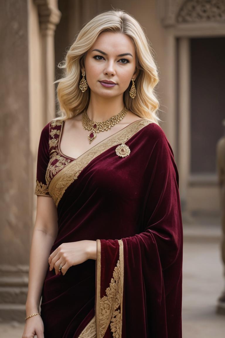 Photify AI prompt preview for Elegant Indian Attire pack - 240 - 2025-06-23T13:15:51.064Z