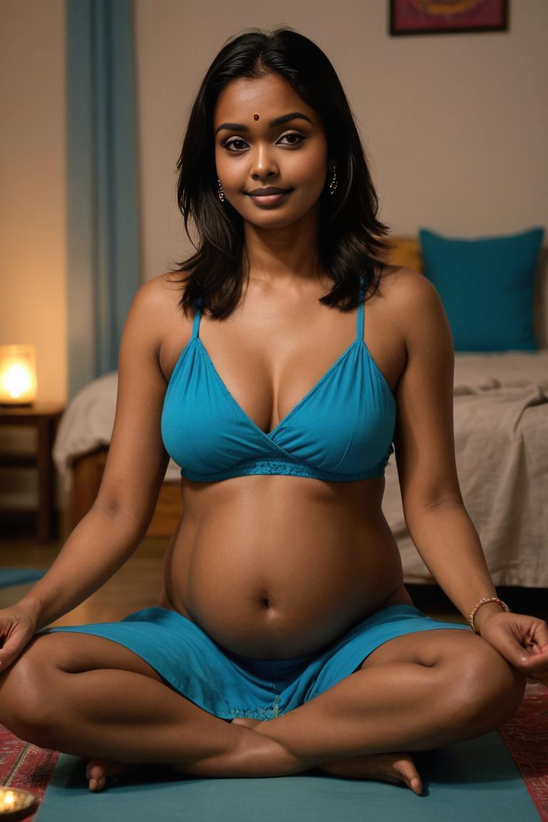 Photify AI prompt preview for Indian Pregnant Women 🤰🏻 pack - 240 - 2025-05-24T22:22:32.611Z
