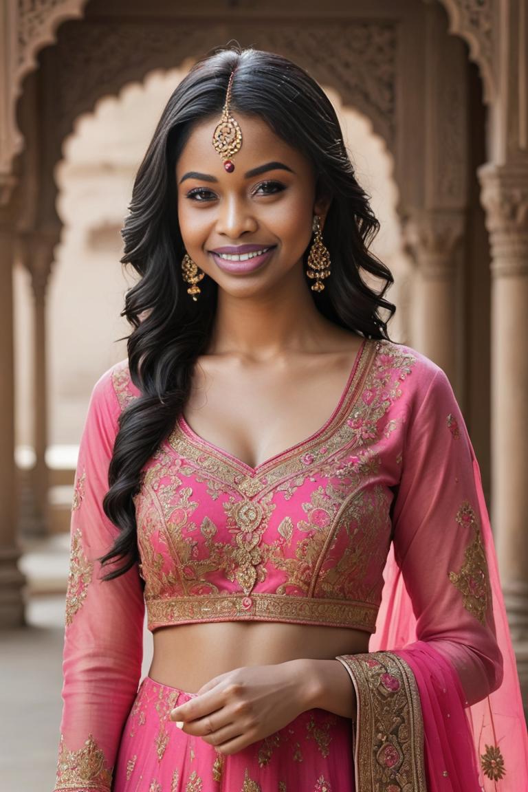 Photify AI prompt preview for Elegant Indian Attire pack - 240 - 2025-06-23T13:15:51.064Z