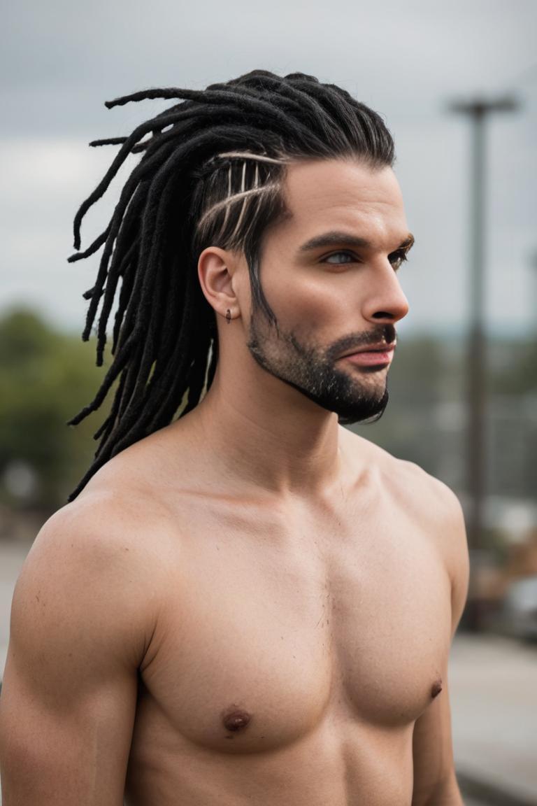 Photify AI prompt preview for Dreads Hairstyle pack - 240 - 2025-04-27T06:11:31.165Z