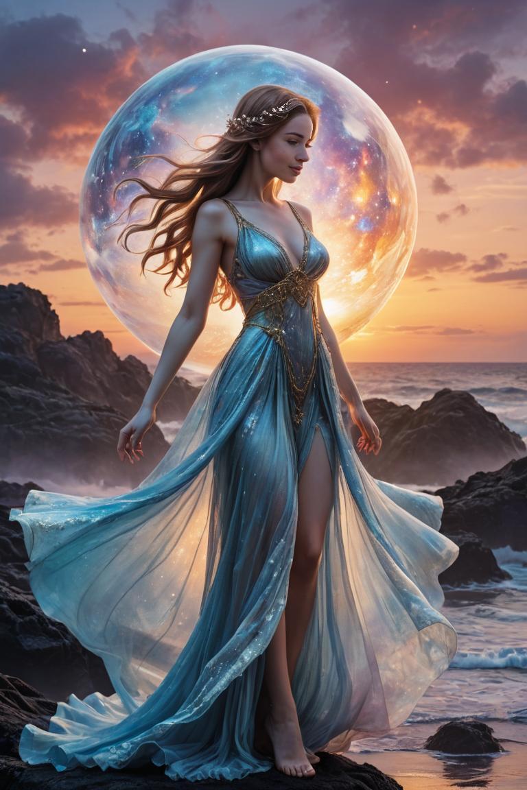 Photify AI prompt preview for Female Fantasy Style pack - 240 - 2025-05-09T08:02:22.717Z