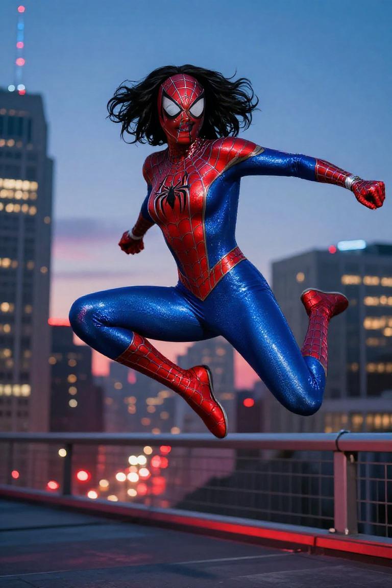 Photify AI prompt preview for Spiderwoman Glow pack - 240 - 2026-07-24T01:30:38.712Z