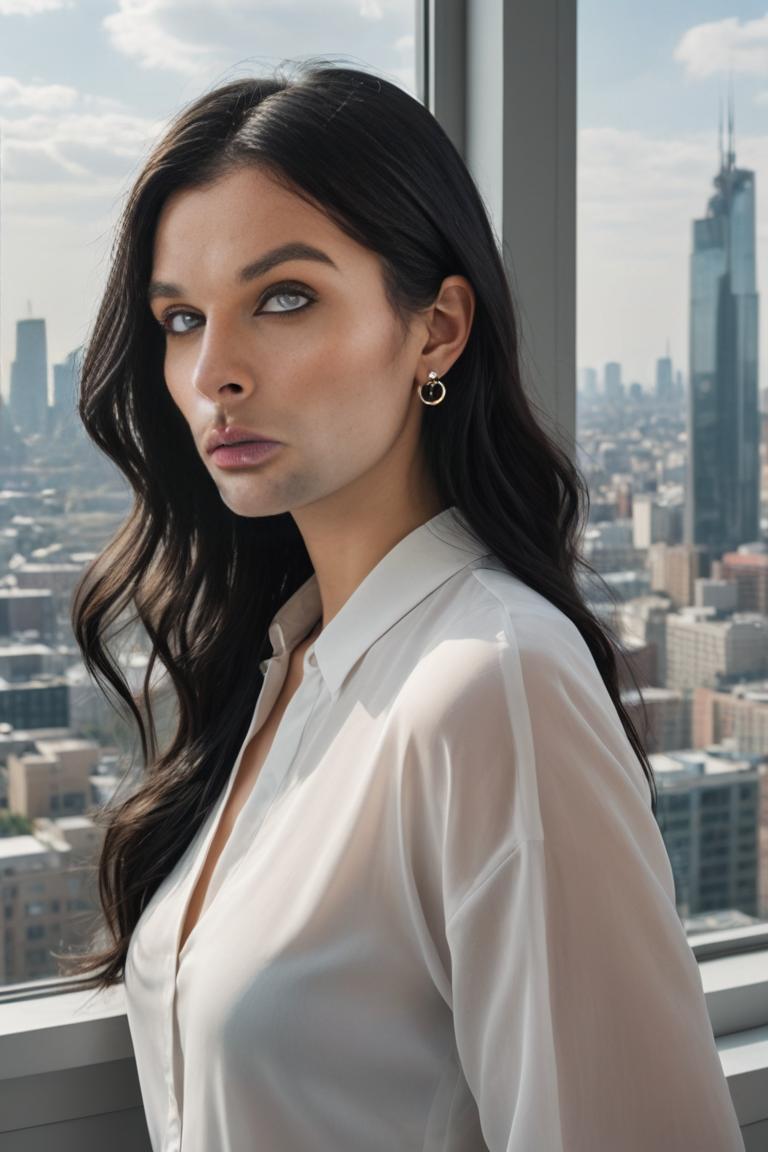 Photify AI prompt preview for Earrings & Blouse pack - 240 - 2025-05-31T00:29:32.514Z