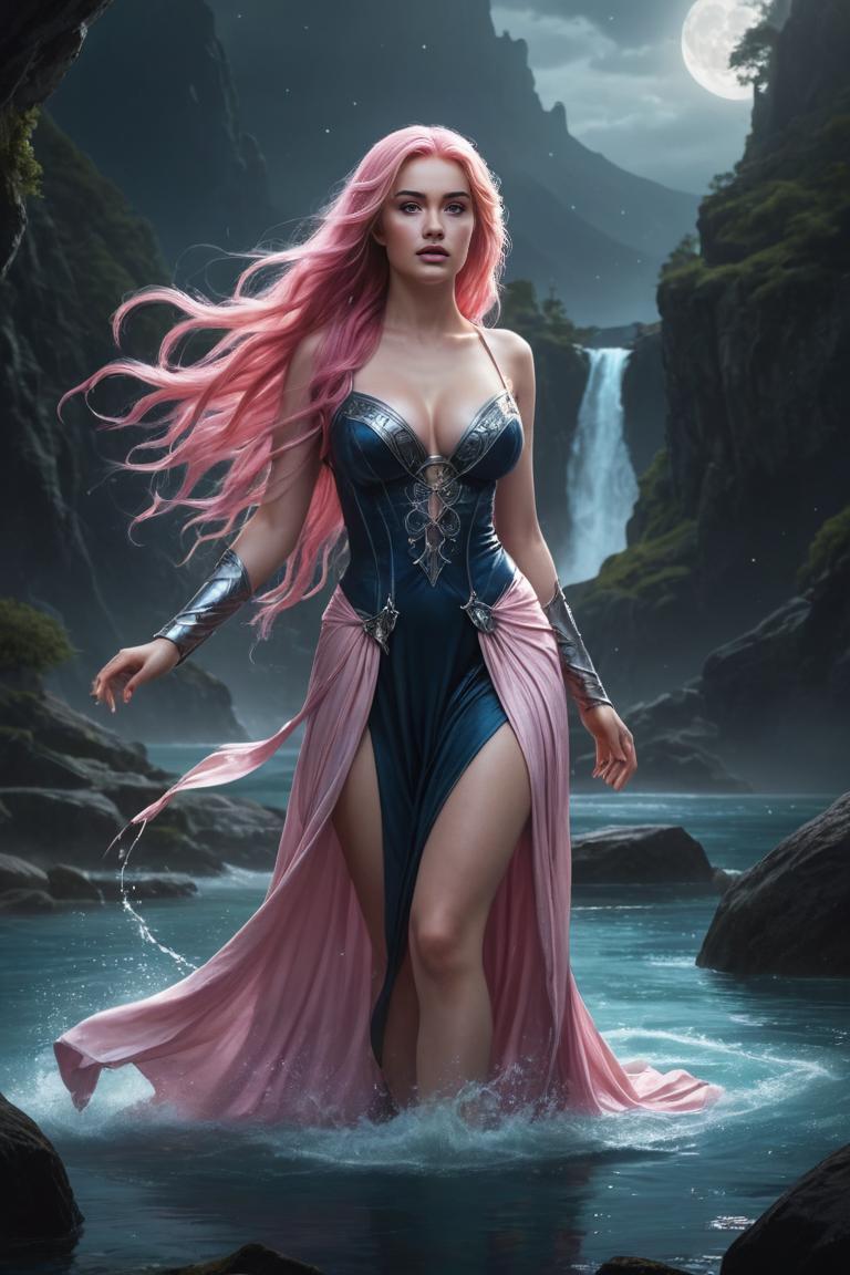 Photify AI prompt preview for Girl Sorceress pack - 240 - 2025-05-31T00:38:16.405Z