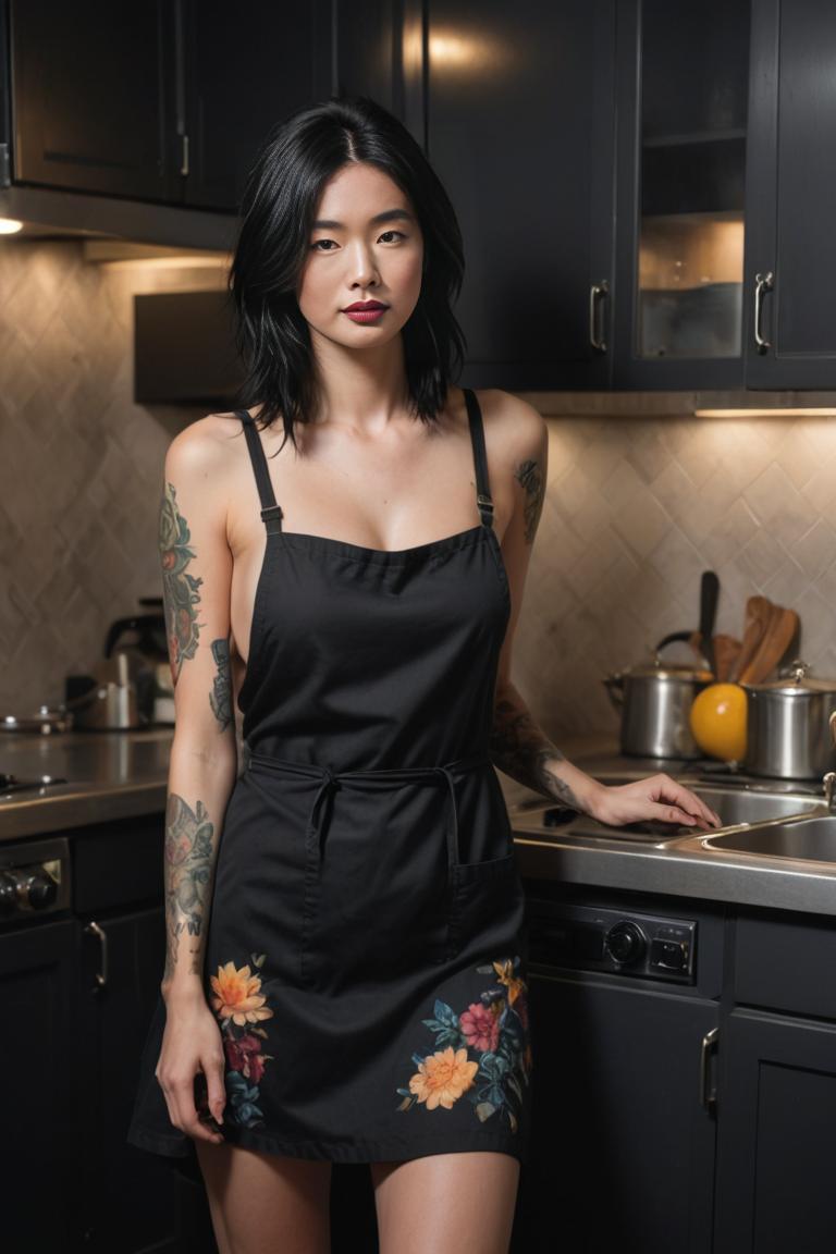 Photify AI prompt preview for Girl With Colorful Tattoos pack - 240 - 2025-05-31T00:24:22.875Z