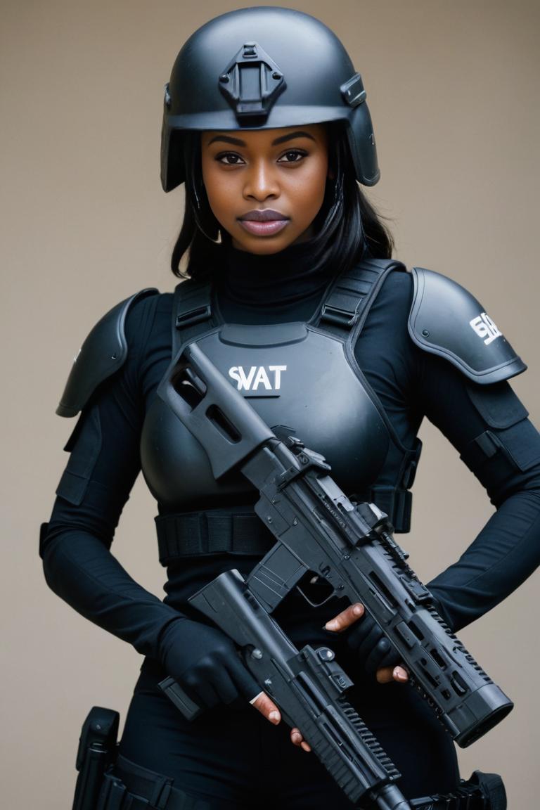 Photify AI prompt preview for Swat Girl pack - 240 - 2025-04-18T19:19:27.672Z