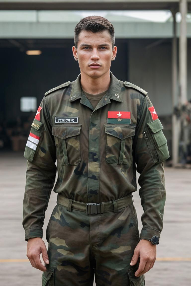 Photify AI prompt preview for Indonesian Army Soldier pack - 240 - 2025-07-02T02:08:44.607Z