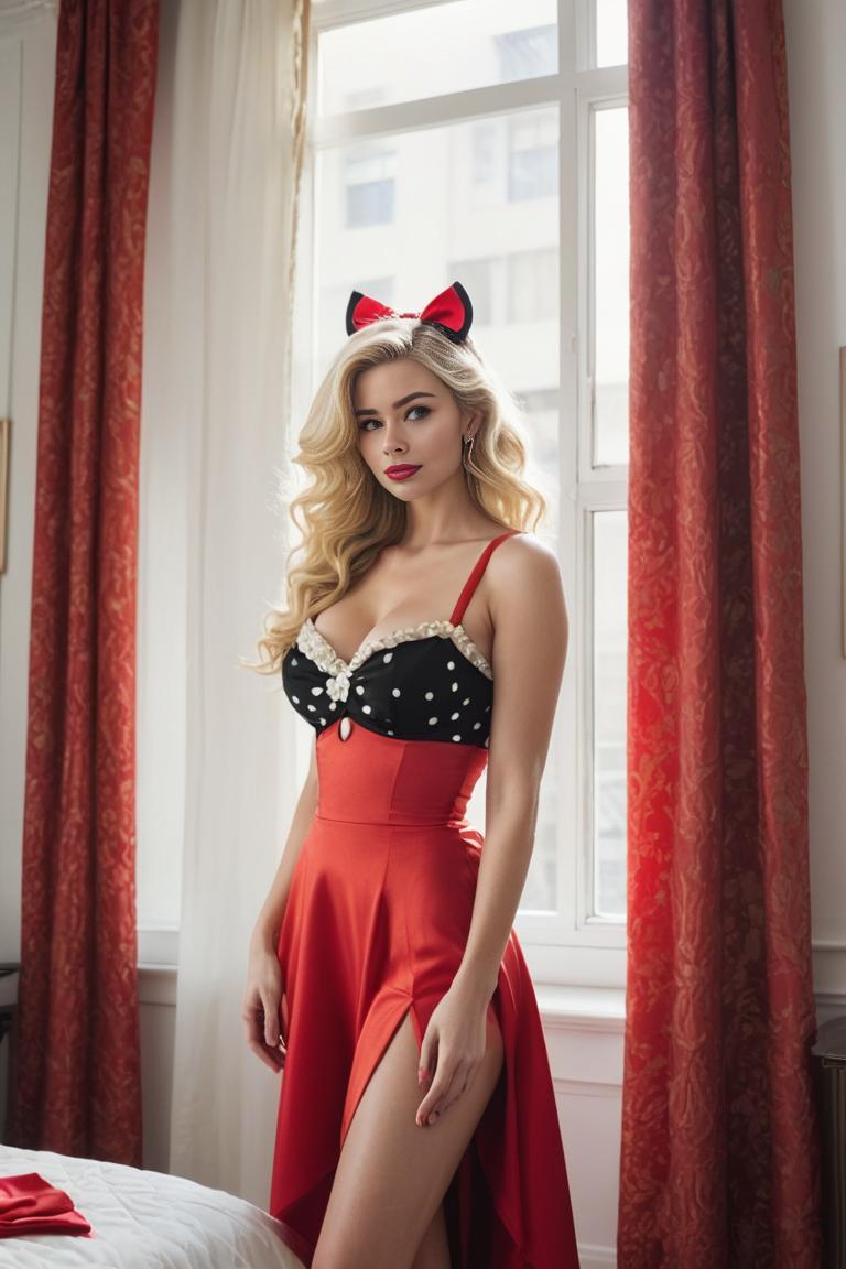 Photify AI prompt preview for Minnie Mouse Outfit pack - 240 - 2025-04-27T14:29:41.397Z