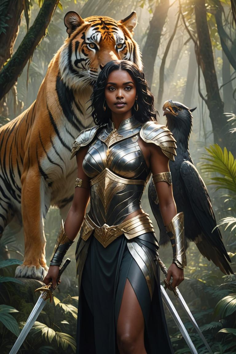 Photify AI prompt preview for Jungle Queen pack - 240 - 2025-06-12T22:20:54.278Z