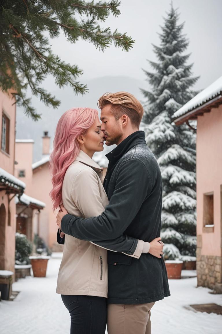 Photify AI prompt preview for Mistletoe Moments pack - 240 - 2025-08-01T11:04:35.403Z