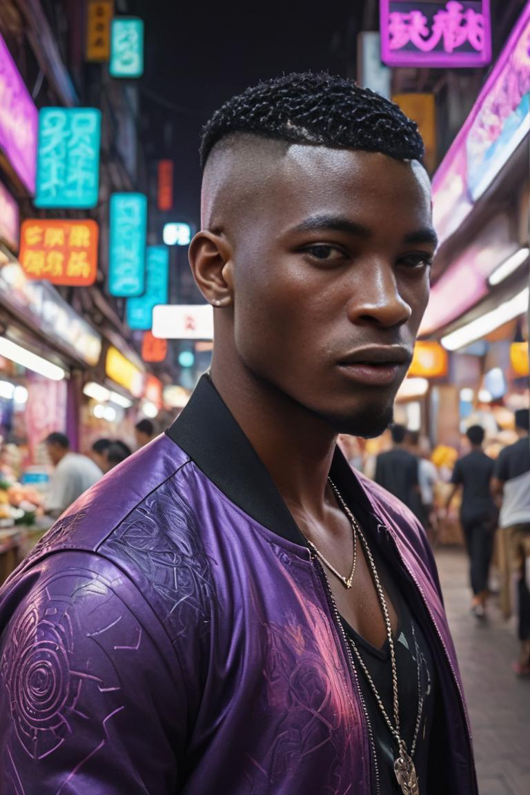 Photify AI prompt preview for Cyber Hair pack - 240 - 2025-11-11T08:26:12.947Z