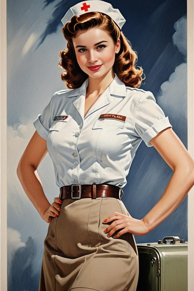 Photify AI prompt preview for World War 2 Pinup Girls pack - 240 - 2025-07-13T20:12:10.792Z