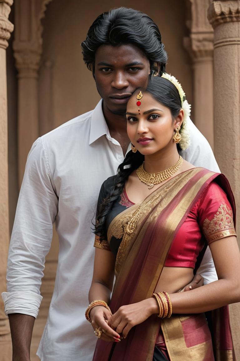 Photify AI prompt preview for Indian Tamil Couples Romance pack - 240 - 2025-04-18T20:22:20.122Z