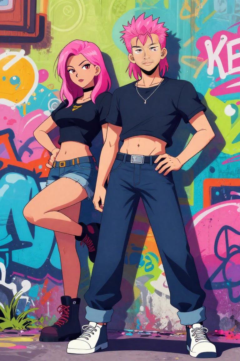 Photify AI prompt preview for Urban Anime Mural pack - 240 - 2026-03-17T20:26:36.404Z