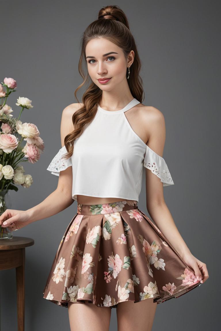 Photify AI prompt preview for Flower Skirt pack - 240 - 2025-04-28T02:41:10.410Z