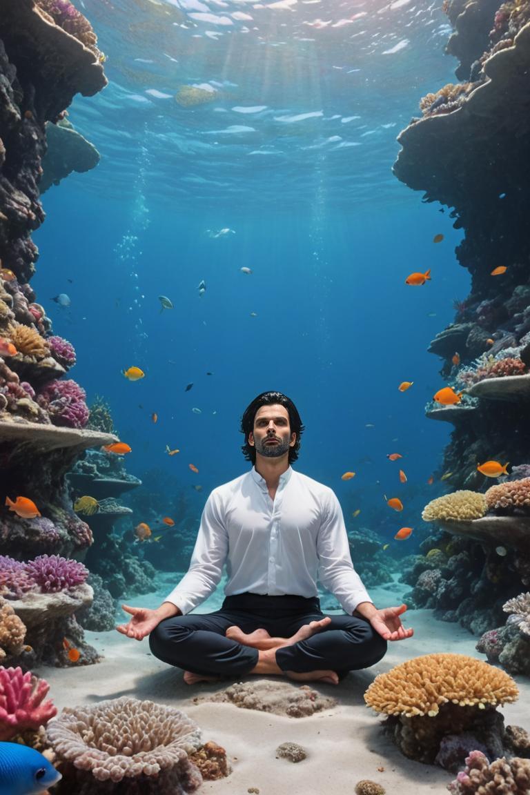 Photify AI prompt preview for Underwater Yoga pack - 240 - 2025-05-09T08:00:22.673Z