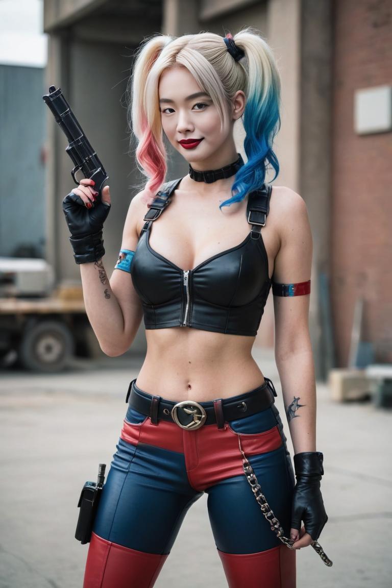 Photify AI prompt preview for It’s Harley Quinn, Puddin’! pack - 240 - 2025-05-31T00:18:15.062Z