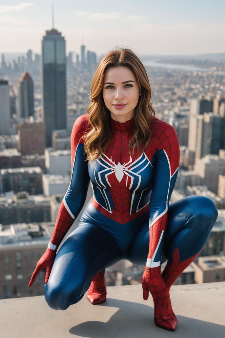 Photify AI prompt preview for Spidey Poses pack - 240 - 2025-12-15T17:36:54.375Z