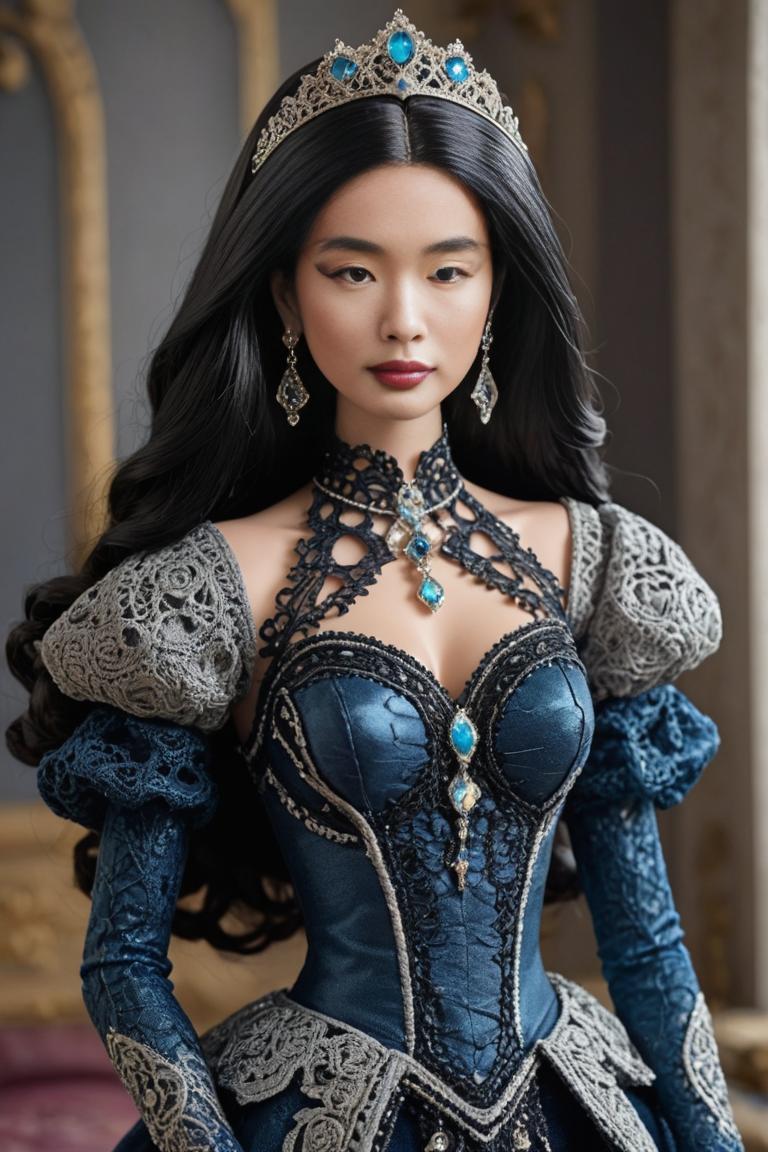 Photify AI prompt preview for Barbie Doll Baroque pack - 240 - 2025-04-19T02:02:55.934Z