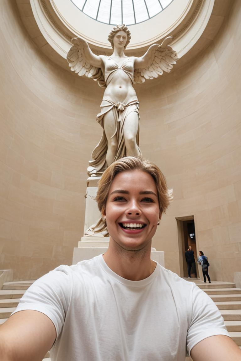Photify AI prompt preview for Louvre Moments pack - 240 - 2025-05-31T00:31:35.195Z