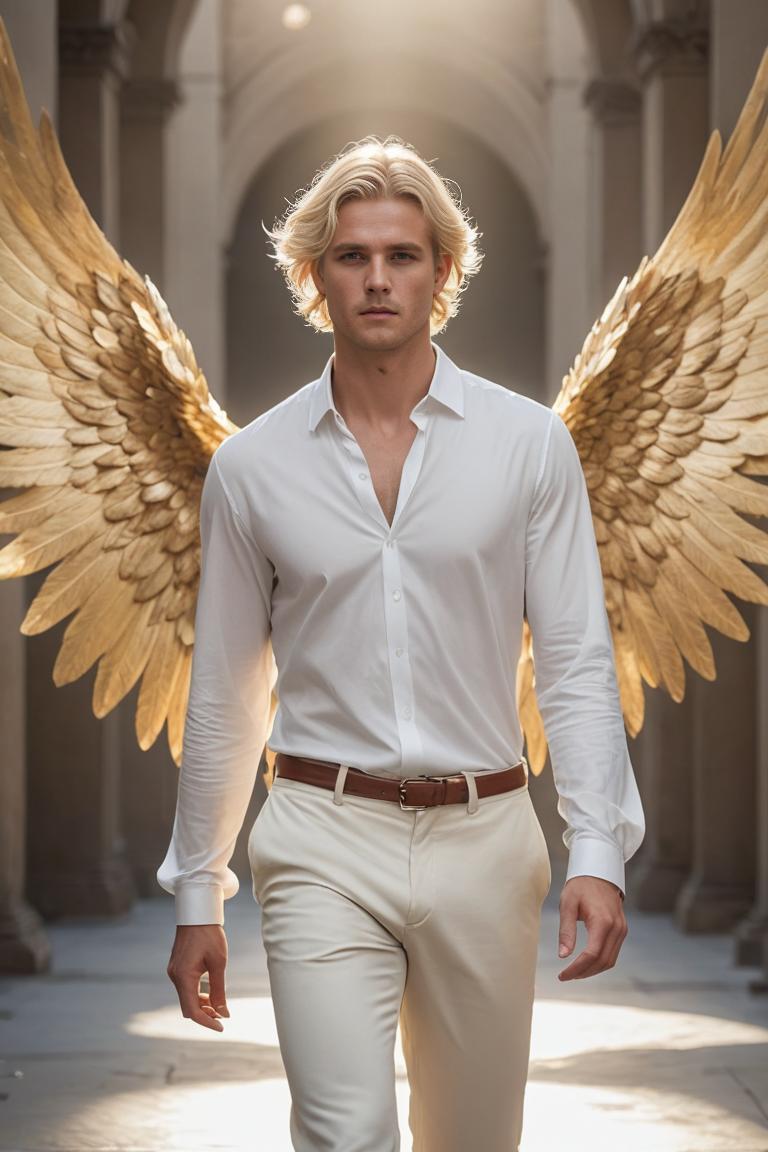 Photify AI prompt preview for Golden Angel pack - 240 - 2025-05-09T08:09:55.953Z