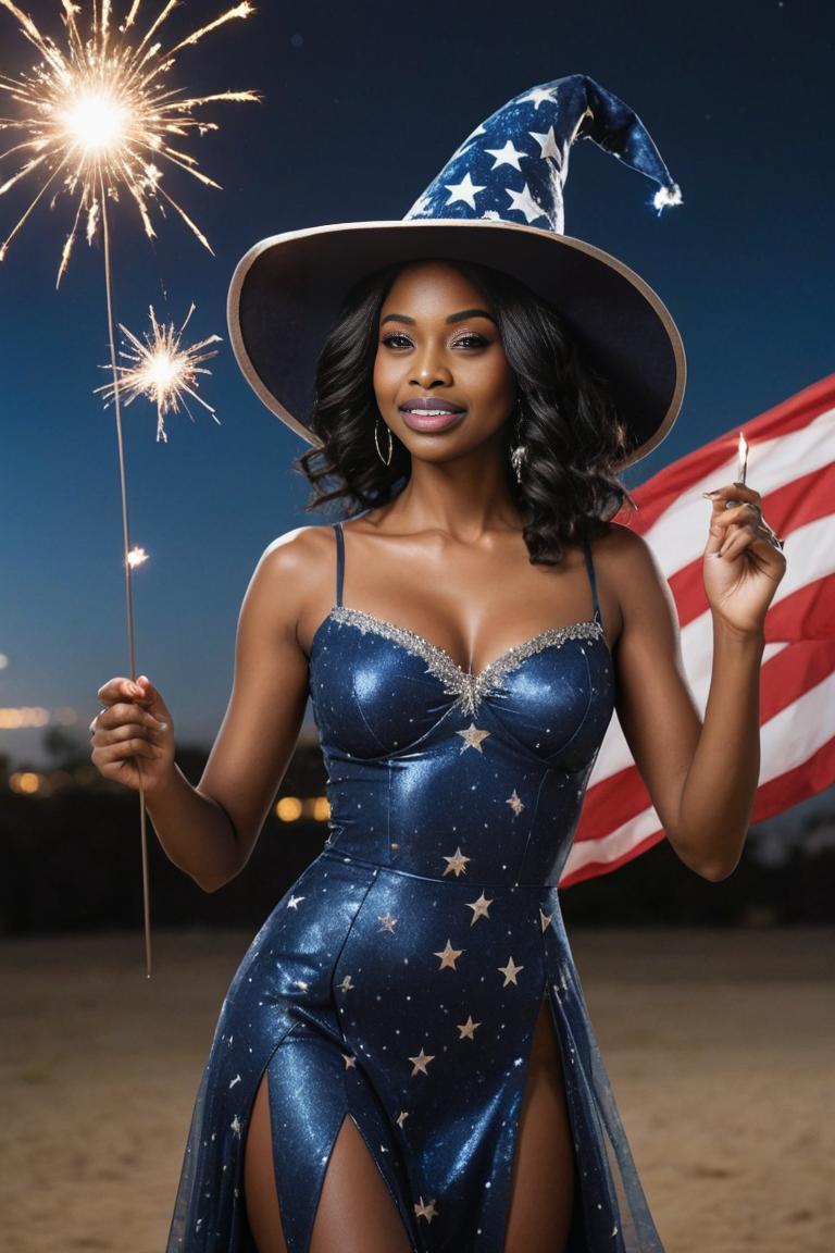 Photify AI prompt preview for Witchy 4th Of July pack - 240 - 2025-08-01T09:06:45.055Z