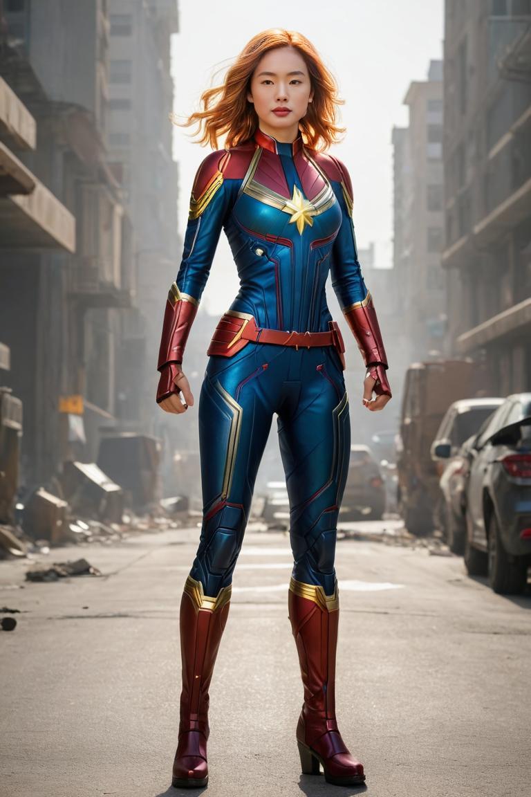 Photify AI prompt preview for Captain Marvel pack - 240 - 2025-07-14T20:37:11.837Z