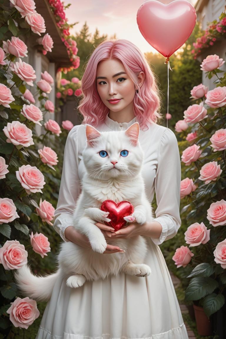 Photify AI prompt preview for Feline Romance pack - 240 - 2025-05-09T07:50:38.166Z