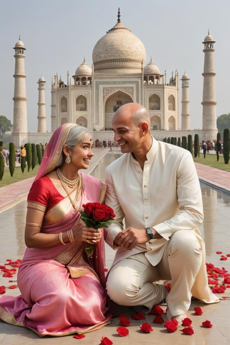 Photify AI prompt preview for Mature Indian Couple Valentine pack - 240 - 2025-04-26T17:08:15.287Z