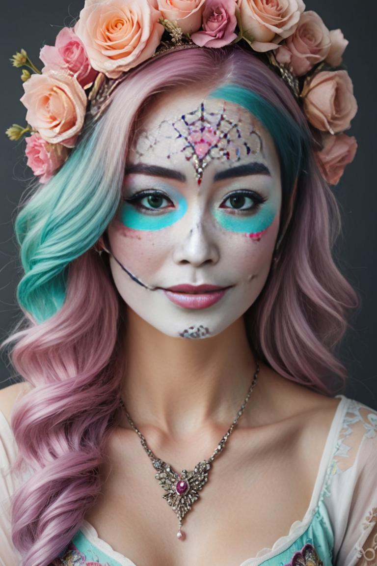 Photify AI prompt preview for Sugar Skulls pack - 240 - 2025-08-01T23:45:51.953Z
