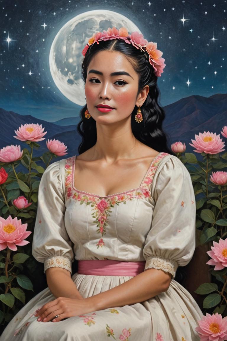 Photify AI prompt preview for Frida Kahlo2🏵️🌸🌼 pack - 240 - 2025-05-31T00:10:04.093Z