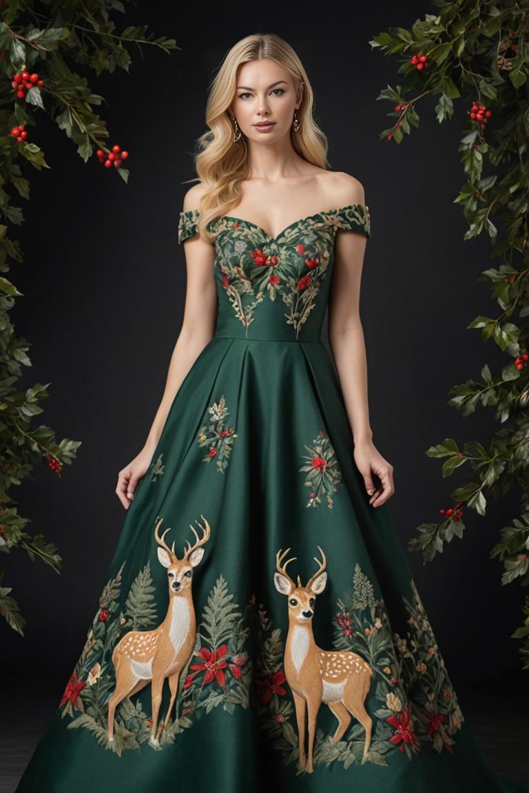 Photify AI prompt preview for Ornate Holiday Gowns pack - 240 - 2025-11-17T04:39:23.134Z