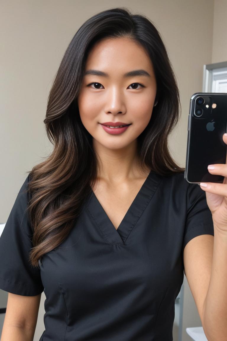 Photify AI prompt preview for Asian Nurse pack - 240 - 2025-04-30T16:51:18.773Z