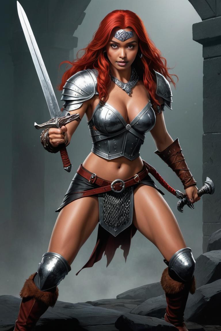 Photify AI prompt preview for Red Sonja Of Hyborean Age pack - 240 - 2025-05-31T00:20:20.154Z