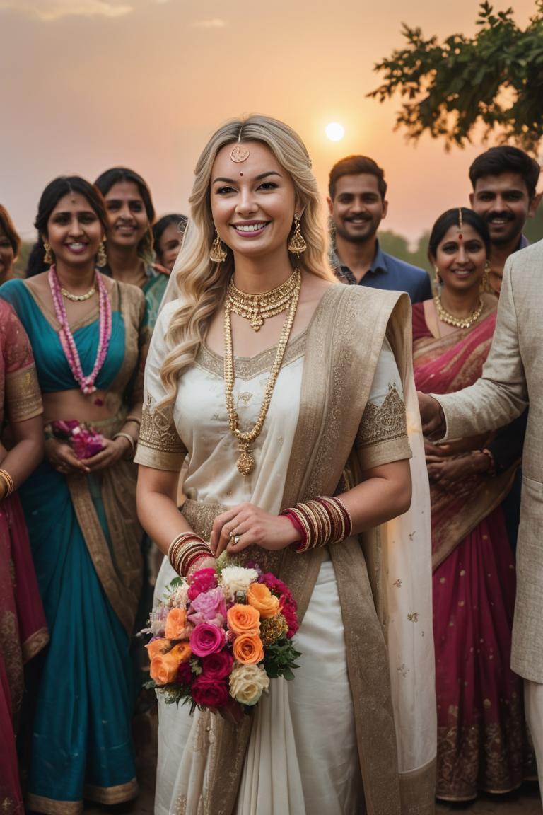 Photify AI prompt preview for Indian Wedding Bliss pack - 240 - 2025-05-09T06:11:18.382Z