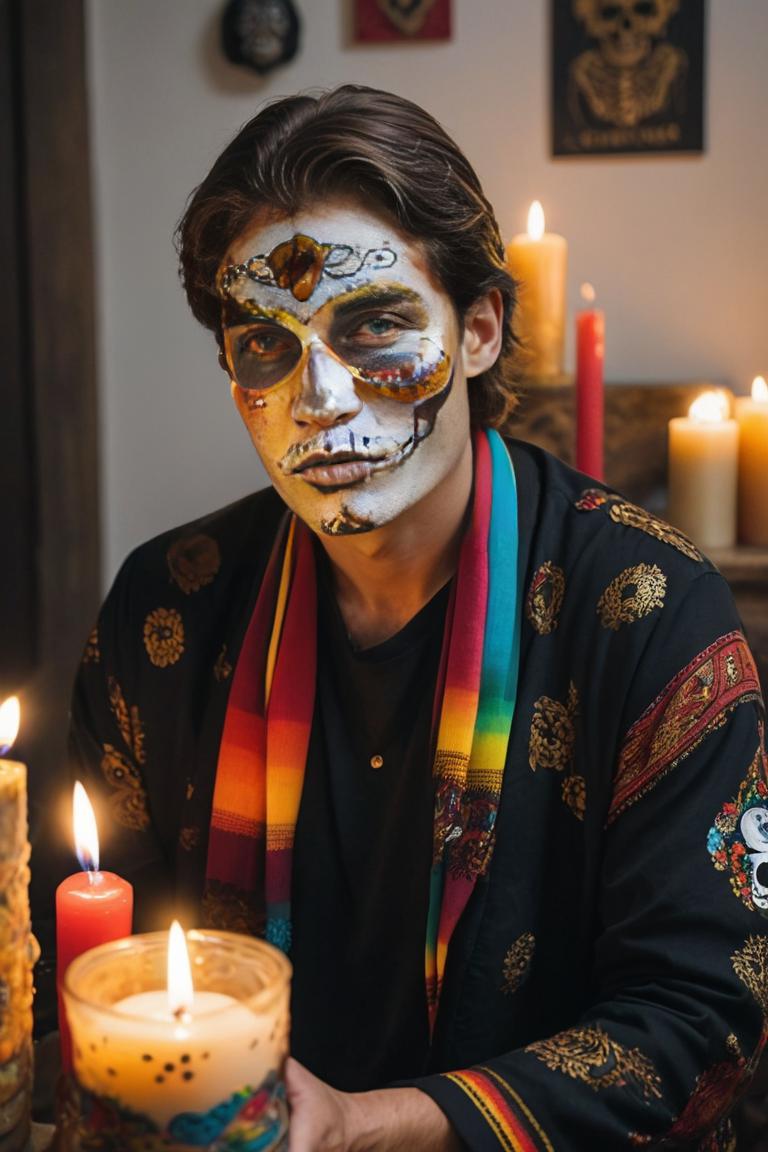 Photify AI prompt preview for Sugar Skull Visions pack - 240 - 2025-09-28T03:42:38.852Z