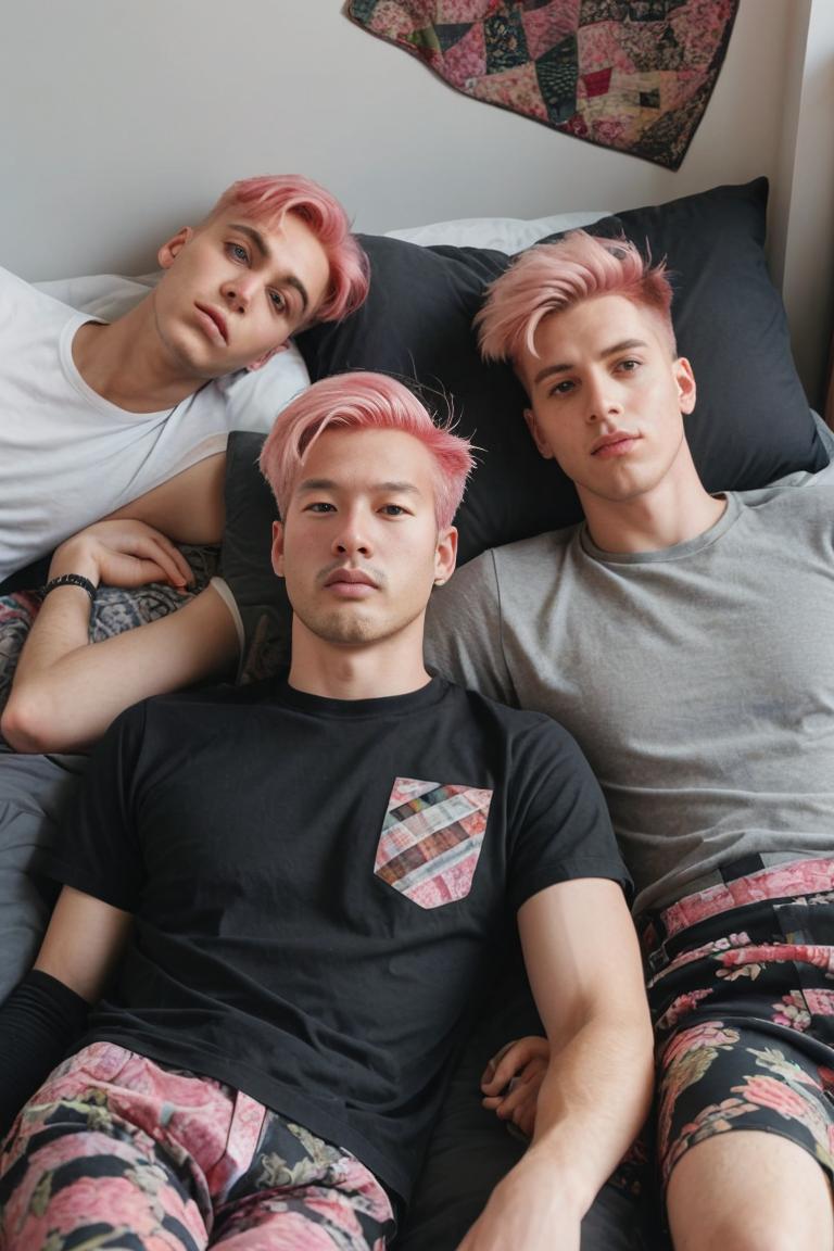 Photify AI prompt preview for Gay Bed Romance pack - 240 - 2025-05-31T00:39:37.436Z