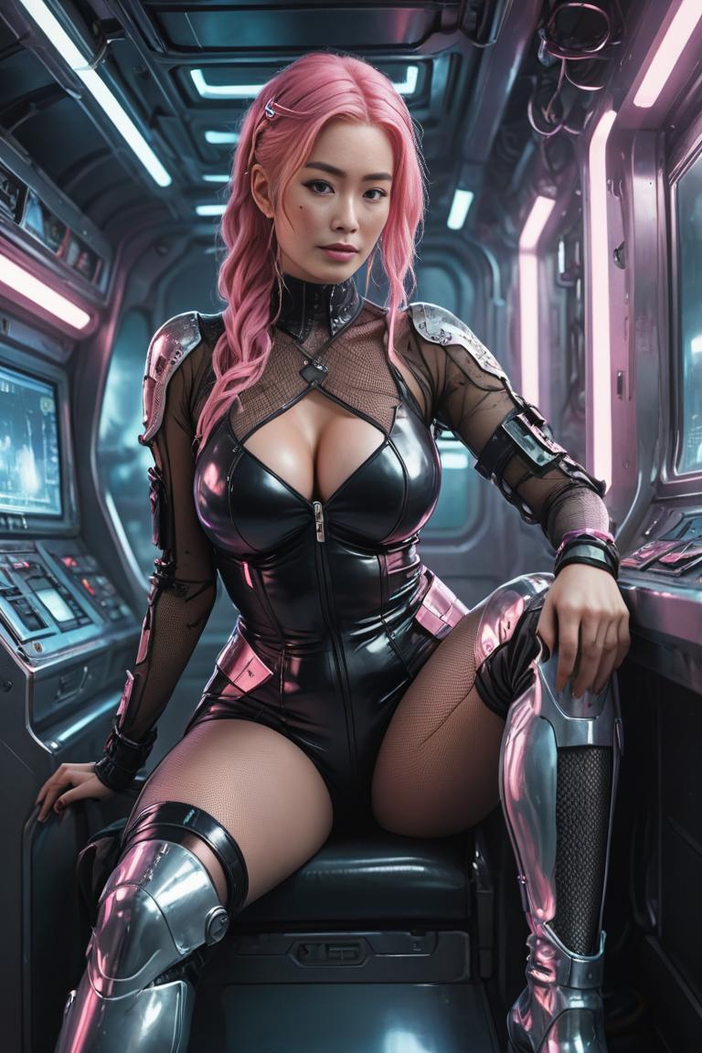 Photify AI prompt preview for Cyber Red Vixen pack - 240 - 2025-04-20T16:07:53.300Z