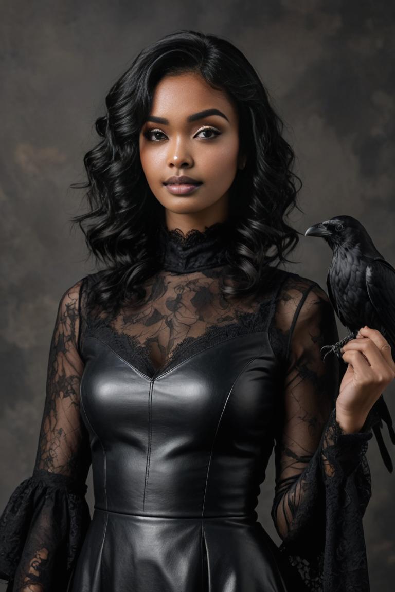 Photify AI prompt preview for Raven Muse pack - 240 - 2025-05-30T23:52:55.596Z