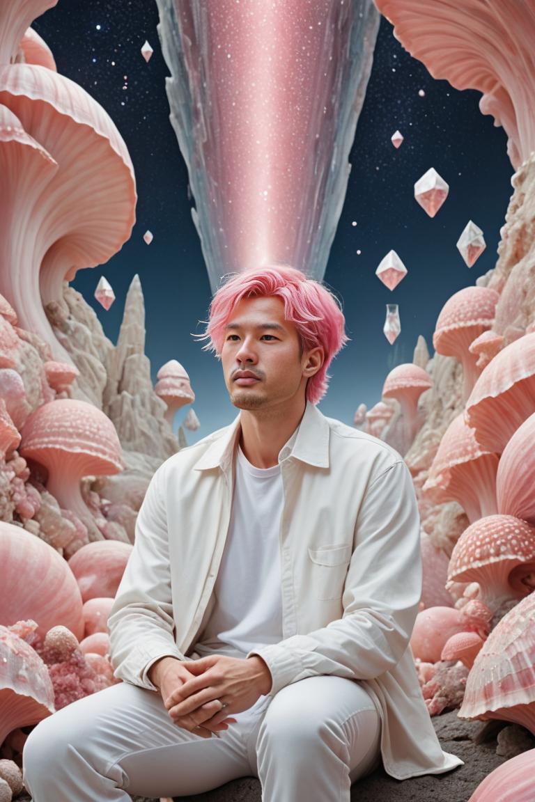 Photify AI prompt preview for Pink Ocean Goddess pack - 240 - 2025-05-31T00:19:15.506Z
