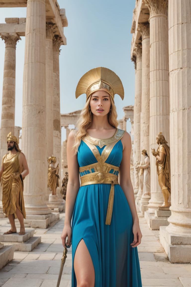 Photify AI prompt preview for Olympian Goddesses pack - 240 - 2025-05-24T13:21:39.495Z