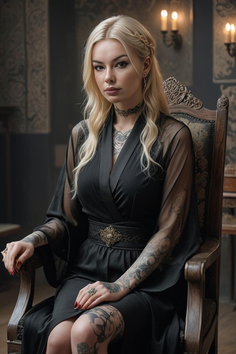 Photify AI prompt preview for Tattooed Sheer Beauty pack - 240 - 2025-03-25T16:31:01.905Z
