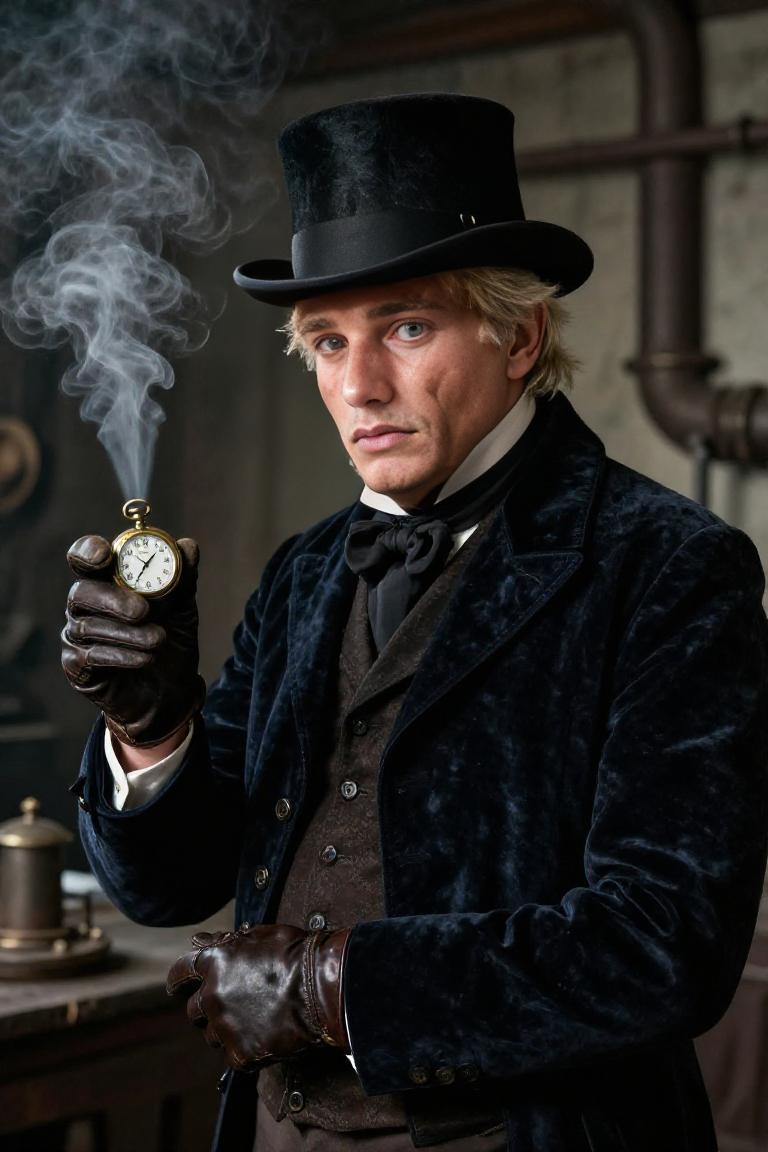 Photify AI prompt preview for Steampunk Gentleman pack - 240 - 2026-08-19T17:33:34.355Z