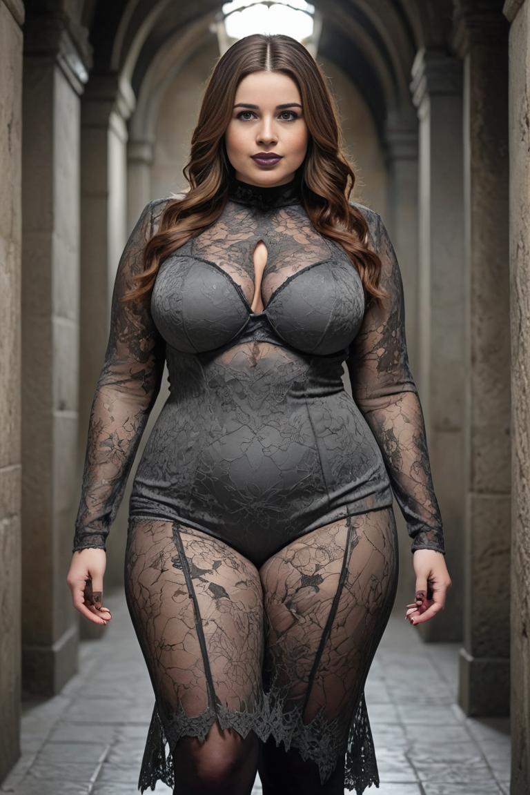 Photify AI prompt preview for Goth Curvy Pinups In Graveyard pack - 240 - 2025-05-30T23:46:28.132Z