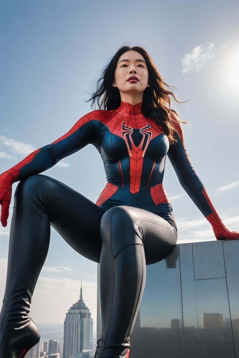 Photify AI prompt preview for Spidey Poses pack - 240 - 2025-12-15T17:36:54.375Z