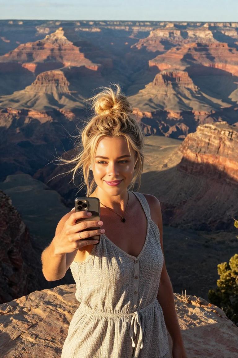 Photify AI prompt preview for Canyon Selfie pack - 240 - 2026-09-16T14:07:07.520Z