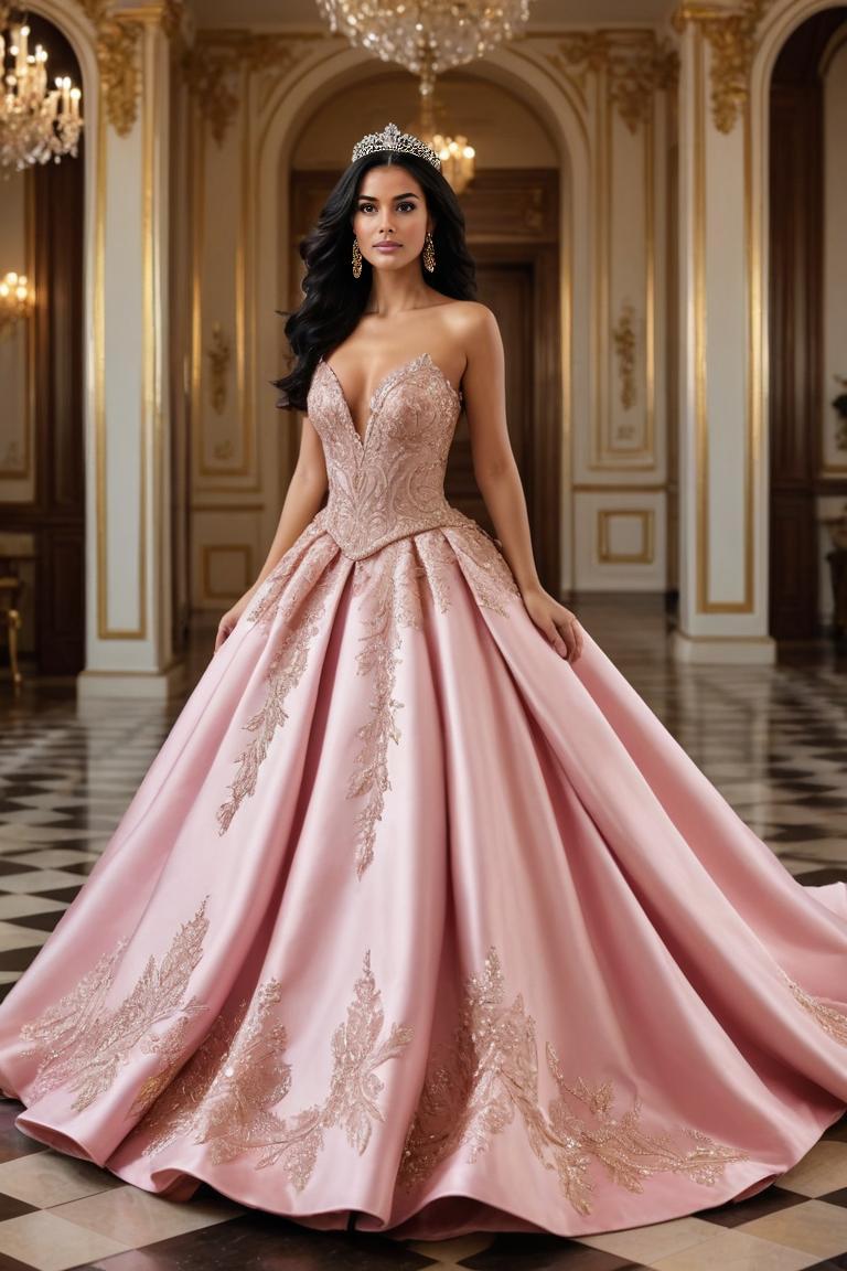 Photify AI prompt preview for Princess Dress pack - 240 - 2025-04-26T20:11:37.282Z