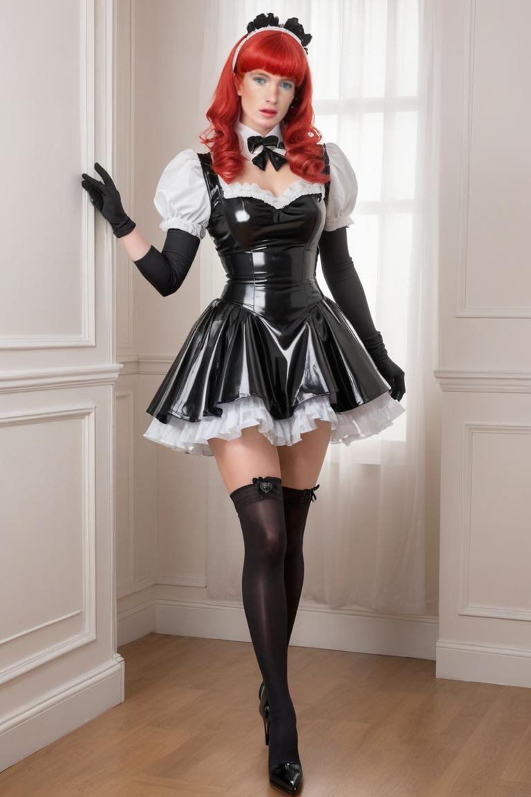 Photify AI prompt preview for Sissy French Maid pack - 240 - 2025-05-09T08:24:00.153Z